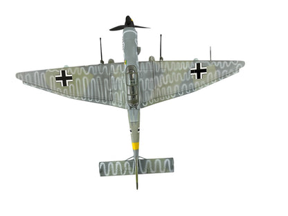 !/48 Franklin Mint/Armour (B11E183) Junkers JU87D Stuka (S2-LT) Gray & White Winter Camo X/STG77 WWII Deutsche Luftwaffe  (Limited Edition)