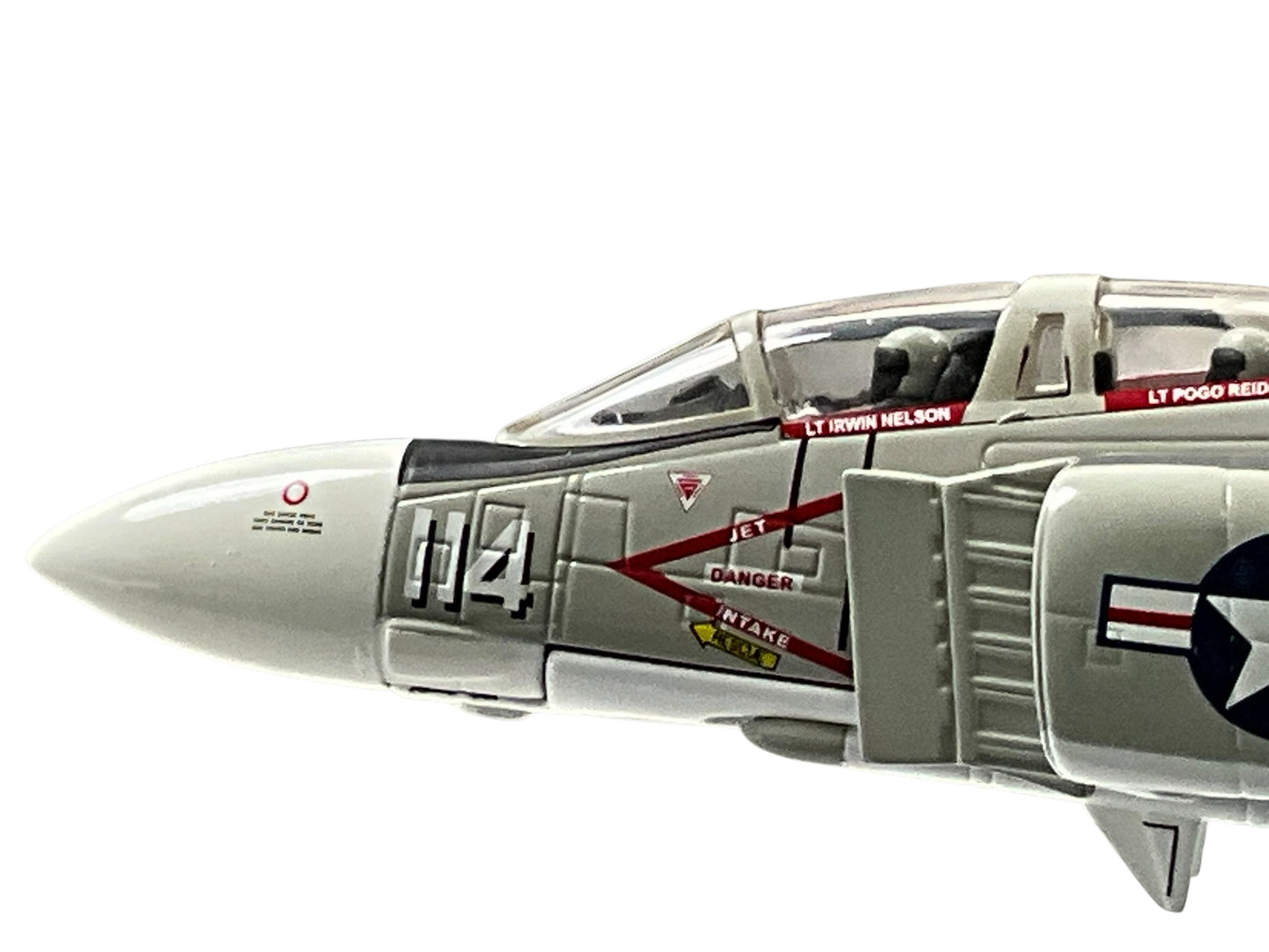 1/72 Corgi (AA33212) McDonnell Douglas F4J Phantom II (#114 cx/n 155529) Vietnam War 1972 U.S.S. America VF-74 U.S. Navy (Limited Edition #1801 of 2500) 2008 Release