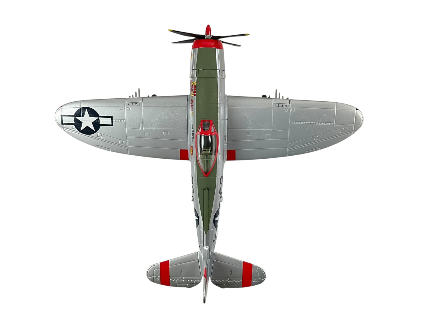 1/48 Armour/Franklin Mint (98144) Republic P47D Thunderbolt (227316) "CHIEF-SKI-U-MAH II" flown by Lt. D.E. Buholz "Chief of the Sioux" 509FS 405FG U.S.A.A.F. (Limited Edition)