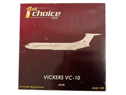 1/200 1st Choice200 (FC-VC1001) Vickers VC10-K2 (ZA144) Lo-Vis Grey Camo 101 Sqdn R.A.F. (Limited Edition) 2008 Release