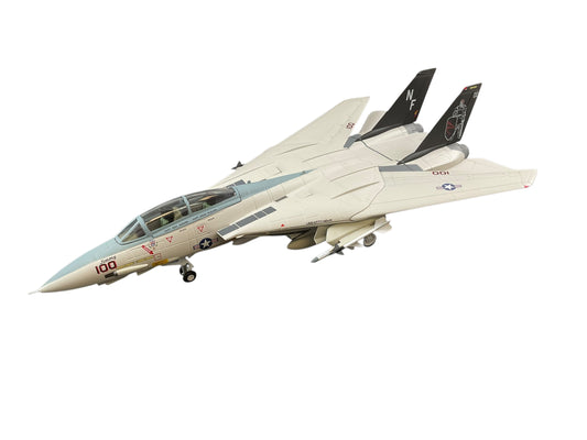 1/48 Armour/Franklin Mint (98069) Grumman F14A Tomcat (100) USS Kittyhawk VF154 "Black Knights"U.S.Navy (Limited Edition)