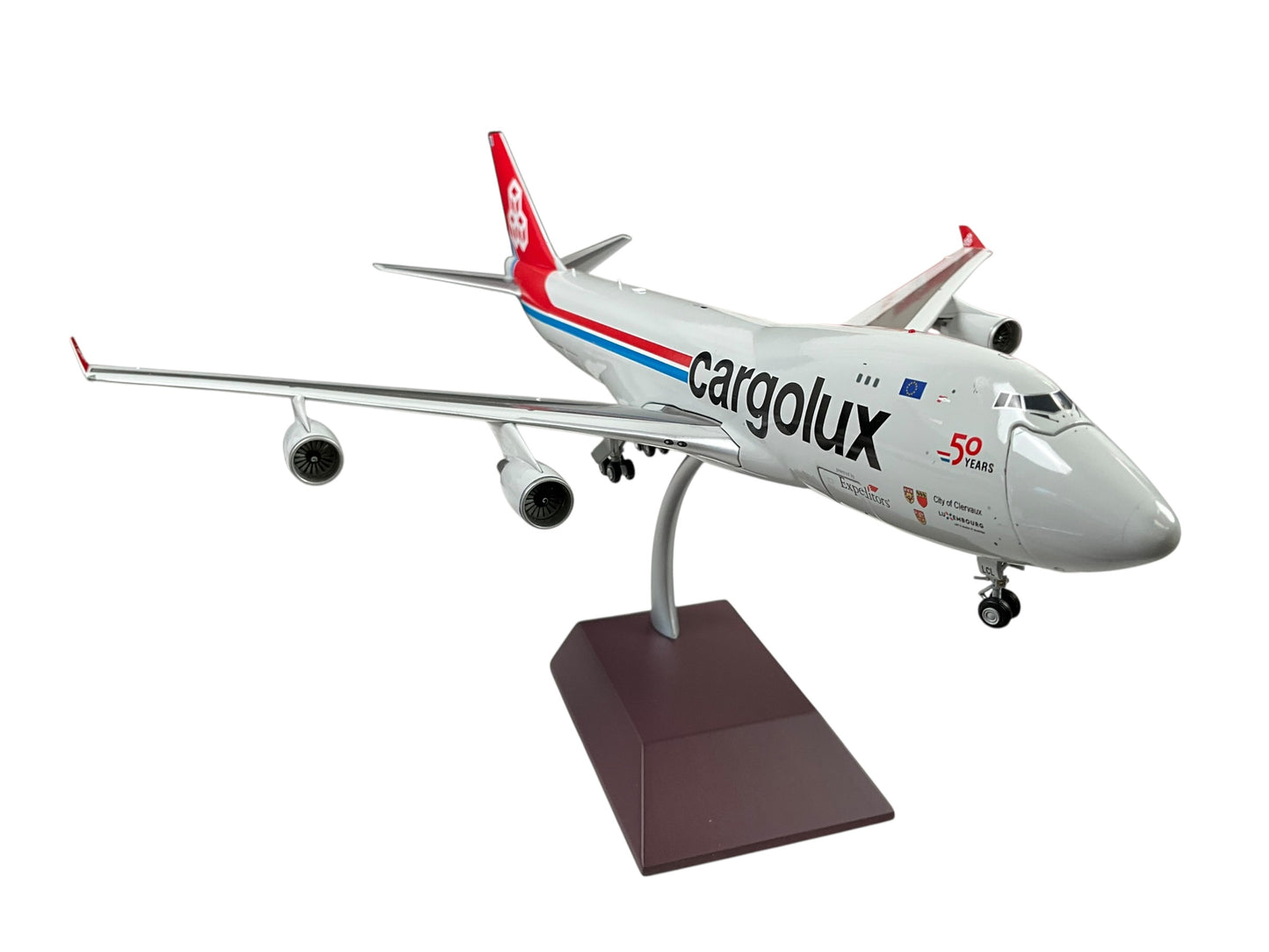 1/200 Gemini200 (G2CLX933) Boeing B747-400ERF (LX-LCL) "Interactive Series" Cargolux (Limited Edition) 2021 Release