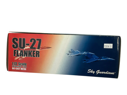 1/72 (Witty Wings) Sky Guardians (WTW-72-014-005) Sukhoi SU27 Flanker-B (Red 07) "Evil Eye" 3-Tone Blue Splinter Pattern Camo, Russian Air Force (Limited edition (Limited Edition)