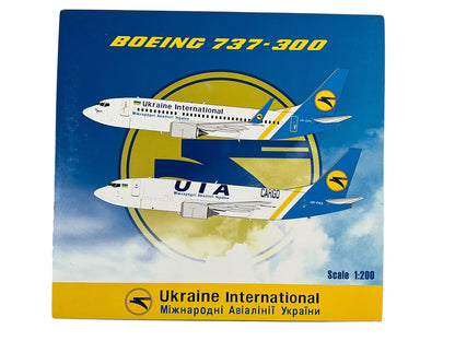 1/200 JC Wings (XX2691) Boeing B737-300W (UR-GAH) Ukraine International Airlines (Limited Edition)