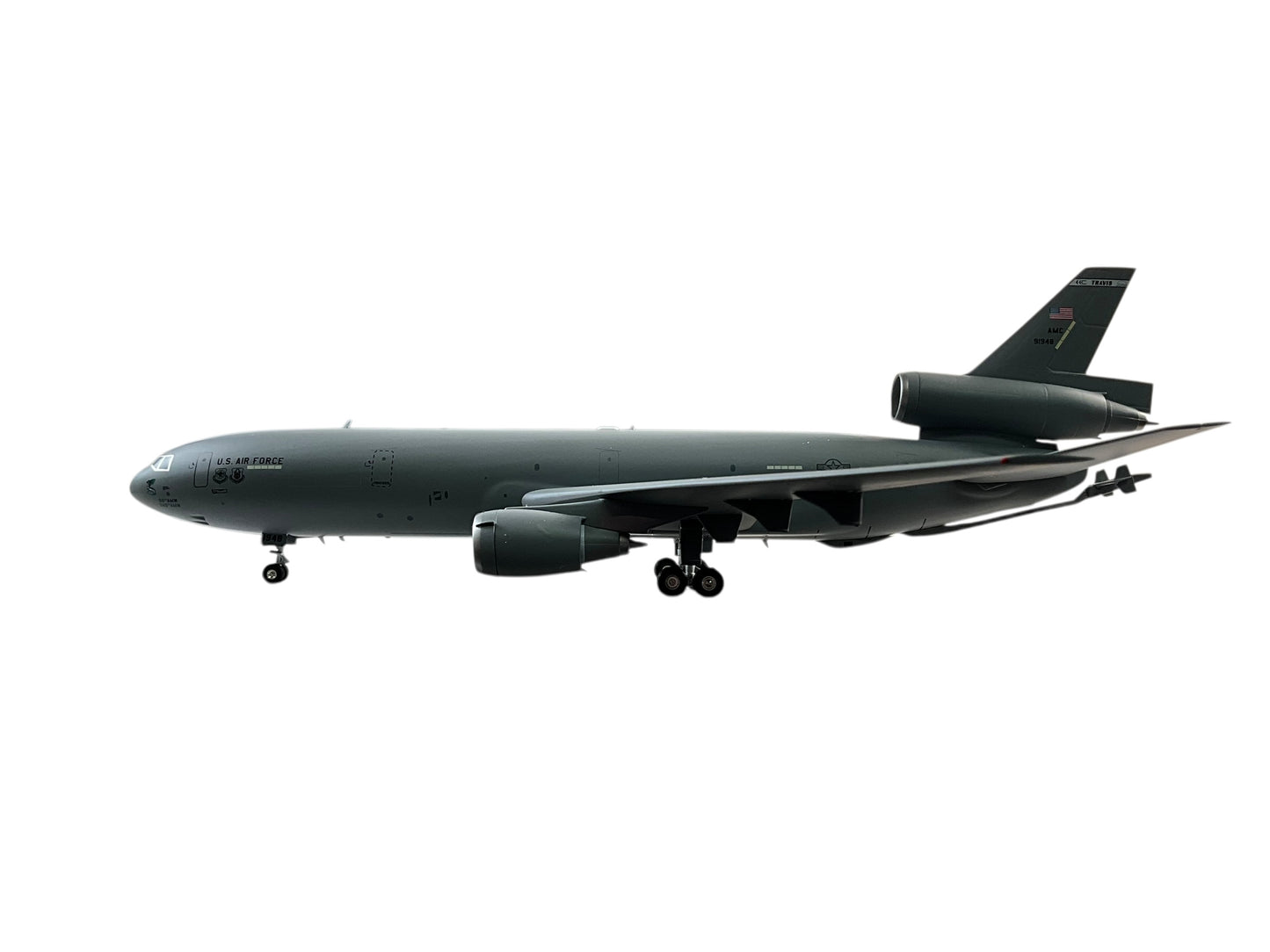 1/200 Inflight200 (IFKC10791948) McDonnell Douglas KC10A Extender (91948) Travis AFB ,North Carolina, 60 AMW & 349 AMW, AMC, U.S.A.F. (Limited Editio of Only 240) 2025 Release