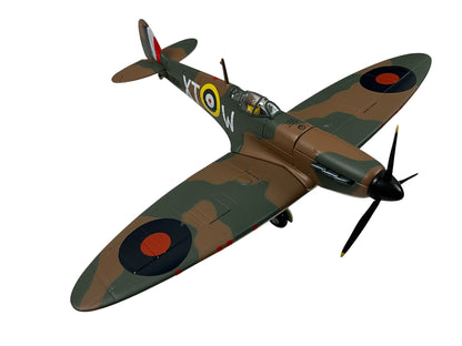 1/72 Corgi (49004) Supermarine Spitfire Mk.1 (R6835 / XT-W) flown by Flg.Off. Brian Carbury (N.Z. Ace 15+1/2 Kills) No.603 Sqdn. R.A.F. (Limited Edition) 2000 Release