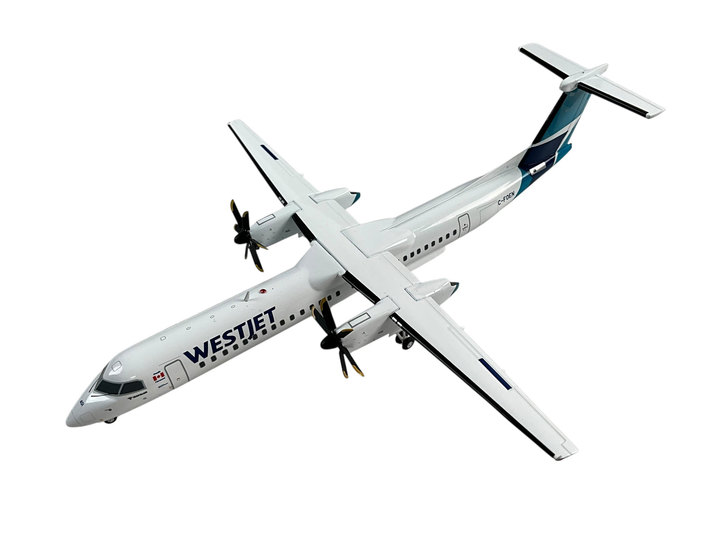 1/200 Gemini200 (G2WJA1315) Bombardier Dash8 Q400 (C-FOEN) - WJA 2nd livery - WestJet Airlines (Limited Edition) 2024 Release