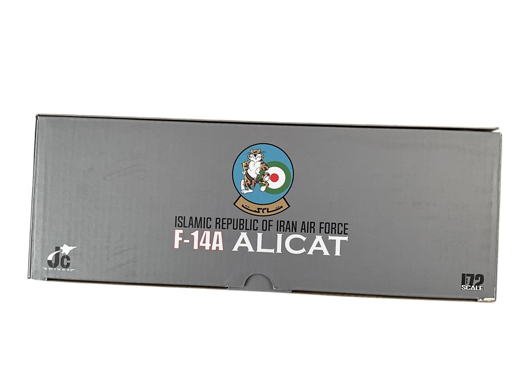 1/72 JC Wings (JCW-72-F14-006) Grumman F14A (Tomcat) "Alicat" (3-6045) Grey & Blue Camo, Islamic Republic of Iran Air Force (Limited Edition #422 of Only 750)