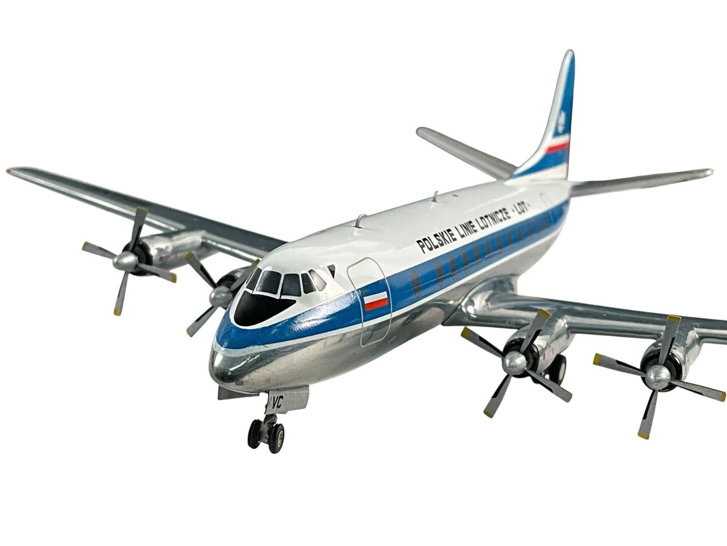 1/200 HERPA (HE554657) Vickers Viscount V804 (SP-LVC) LOT Polish Airlines 1962-1967