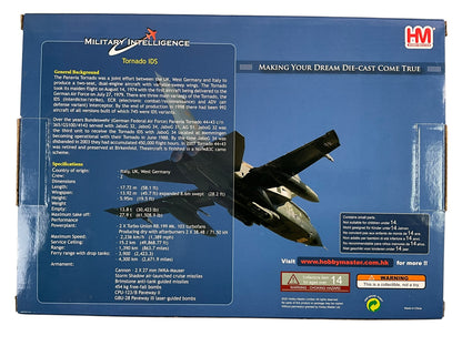 1/72 Hobbymaster (HA6701) Panavia Tornado IDS (44+43) Allgau 1980's JBG34 Deutsche Bundes Luftwaffe (Limited Edition)