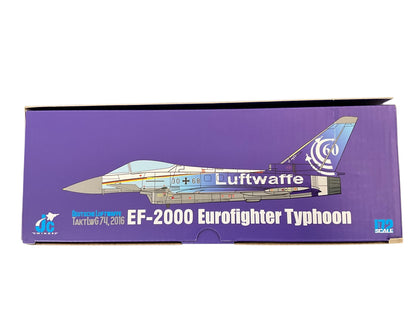 1/72 JC Wings (JCW-72-2000-007) Airbus Eurofighter EF2000 Typhoon (30+68) "60 Jahre Deutsche Luftwaffe" TaktLG74 2016 Deutsche Bundes Luftwaffe (Limited Edition #70 of 600)