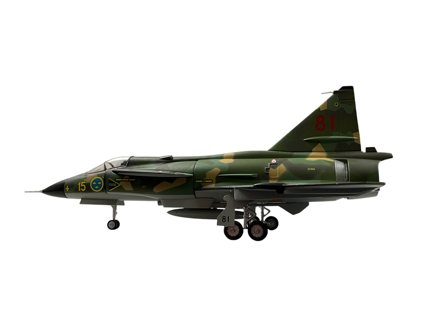 1/72 Aviation72 (AV72-42005) Saab SH37 Viggen (15-81) Soderhamn 1990 Swedish Air Force (Limited Edition of Only 408) 2016 Release