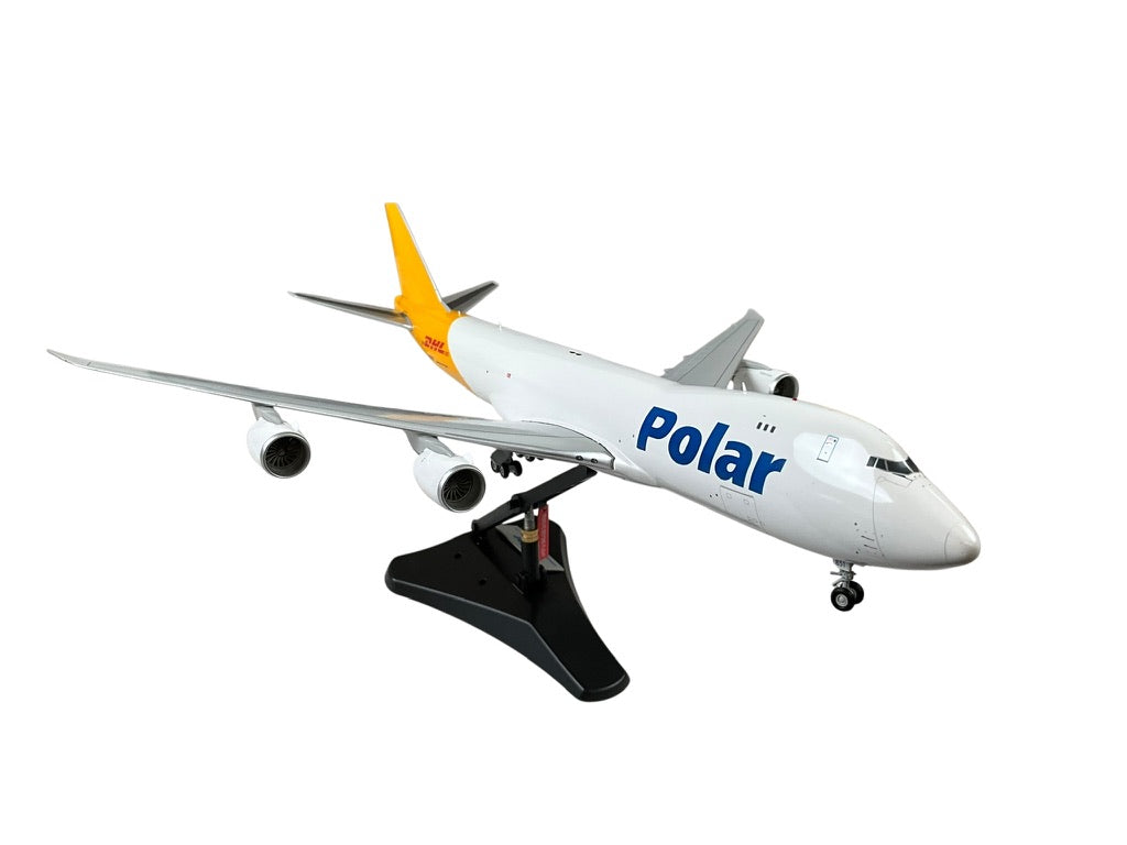 1/200 JC Wings (XX2712) Boeing B747-8F (N851GT) "DHL" Polar Air Cargo (Limited Edition) 2021 Release