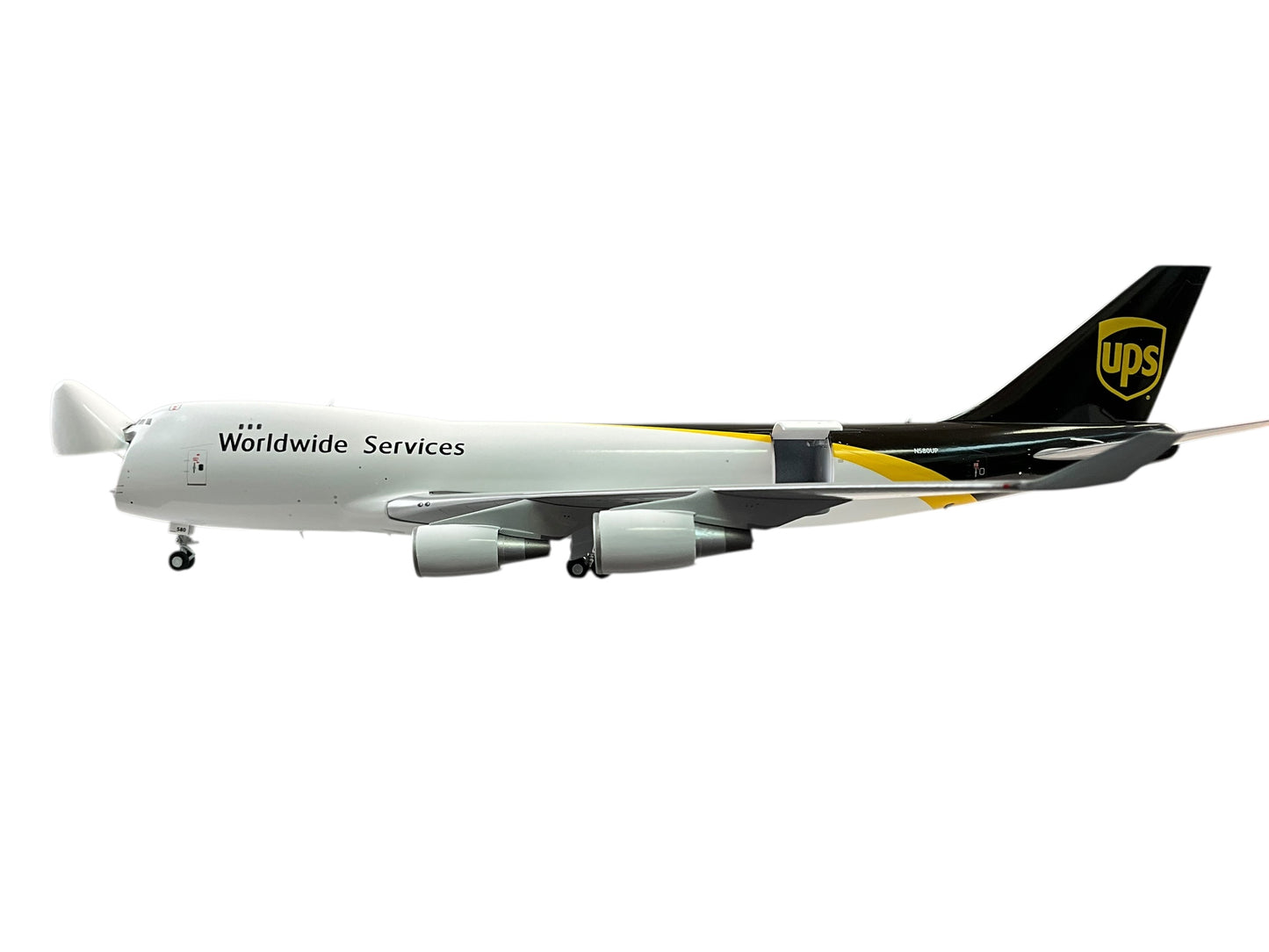 1/200 Gemini200 (G2UPS932) Boeing B747-400F (N580UP) "Interactive Series" Worldwide Services UPS (Limited Edition) 2021 Release