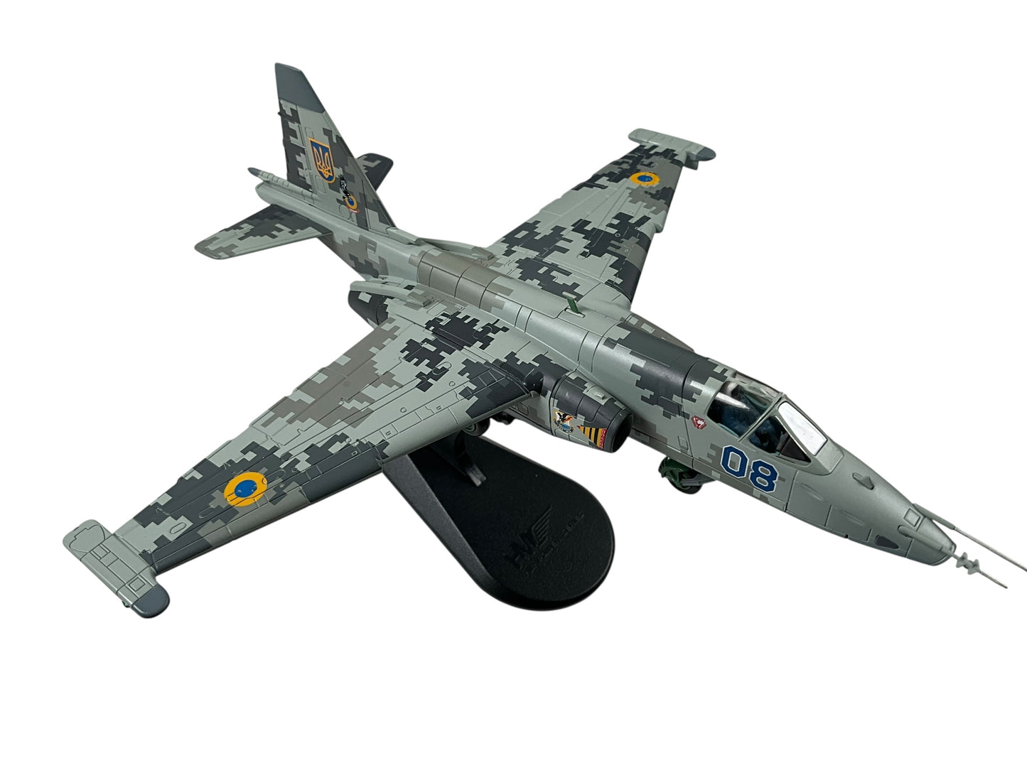 1/72 Hobbymaster (HA6108) Sukhoi SU25M1 Frogfoot (Blue 08) Digital Camo Mykolaiv/Kulbakino AB, 299 BrTA, Ukraine Air Force (Limited Edition)