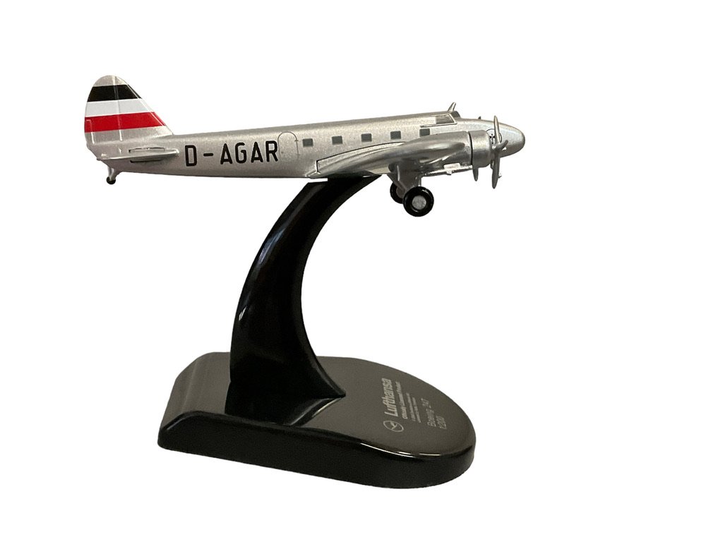 1/200 Western Models UK Boeing 247 (D-AGAR) Lufthansa Weimar Republic (2nd Reich) Cast Model NIB