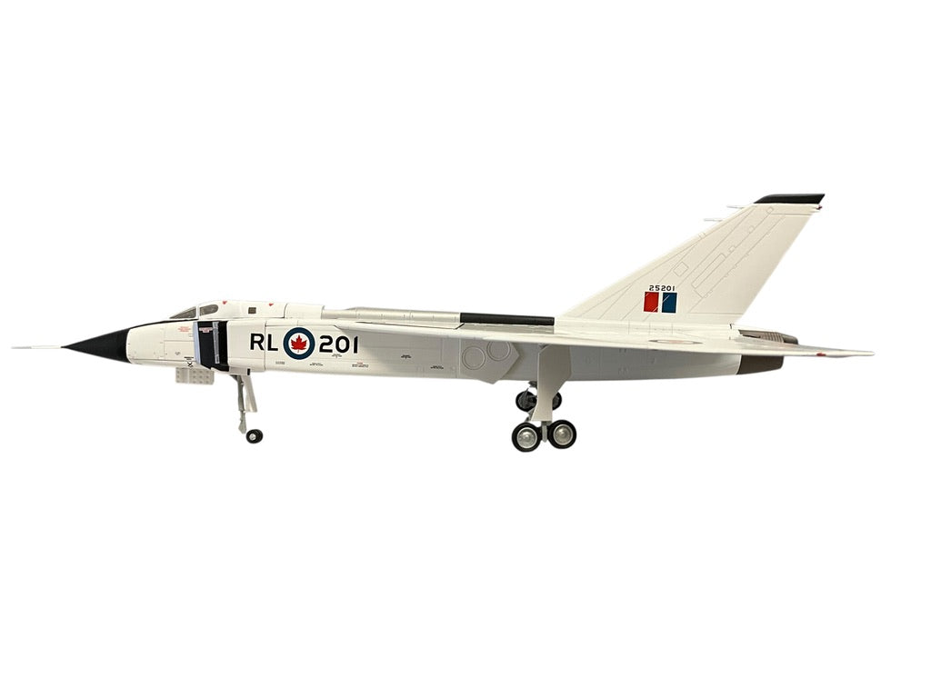 1/72 (HobbyMaster) Canadian Warplane Heritage Museum (CWH003) Avro (Canada) CF105 Arrow (25201) RL201 First Flight by Jan ZURAKOWSKI Mar-25, 1958 (Limited Edition of 3500)