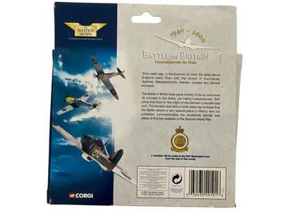 1/72 Corgi (49101) Hawker Hurricane Mk.1 (P3854 / VY-Q) flown by Sqdn.Ldr. Peter Townsend 65 Sqdn. R.A.F. (Limited Edition) 2000 Release