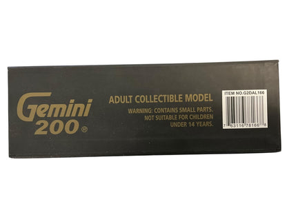 1/200 Gemini200 (G2DAL166) Boeing B757-200 (N717TW) "SKYTEAM" Livery  Delta Airlines (Limited Edition) 2010 Release