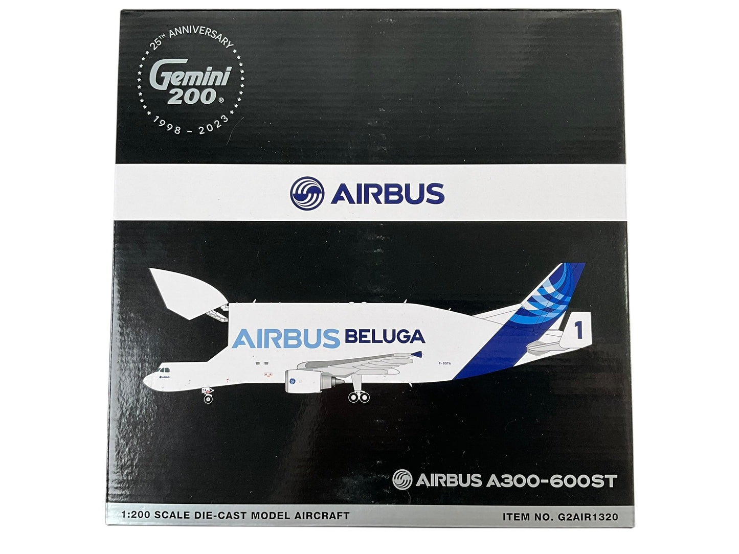 1/200 Gemini200 (G2AIR1320) Airbus A300-600ST Beluga (Beluga#1 / F-GSTA) Airbus Transport International (Limited Edition) 2024 Release