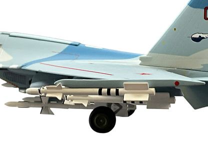1/72 (Witty Wings) Sky Guardians (WTW-72-014-005) Sukhoi SU27 Flanker-B (Red 07) "Evil Eye" 3-Tone Blue Splinter Pattern Camo, Russian Air Force (Limited edition (Limited Edition)