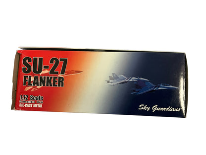 1/72 (Witty Wings) Sky Guardians (WTW-72-014-008) Sukhoi SU27 Flanker-B (White 21) Green/Tan/Grey Splotch Pattern Camo, Chirchik AB, 59th Fighter-Bomber Aviation Regiment, Uzbek Air Force (Limited Edition) 2001 Release