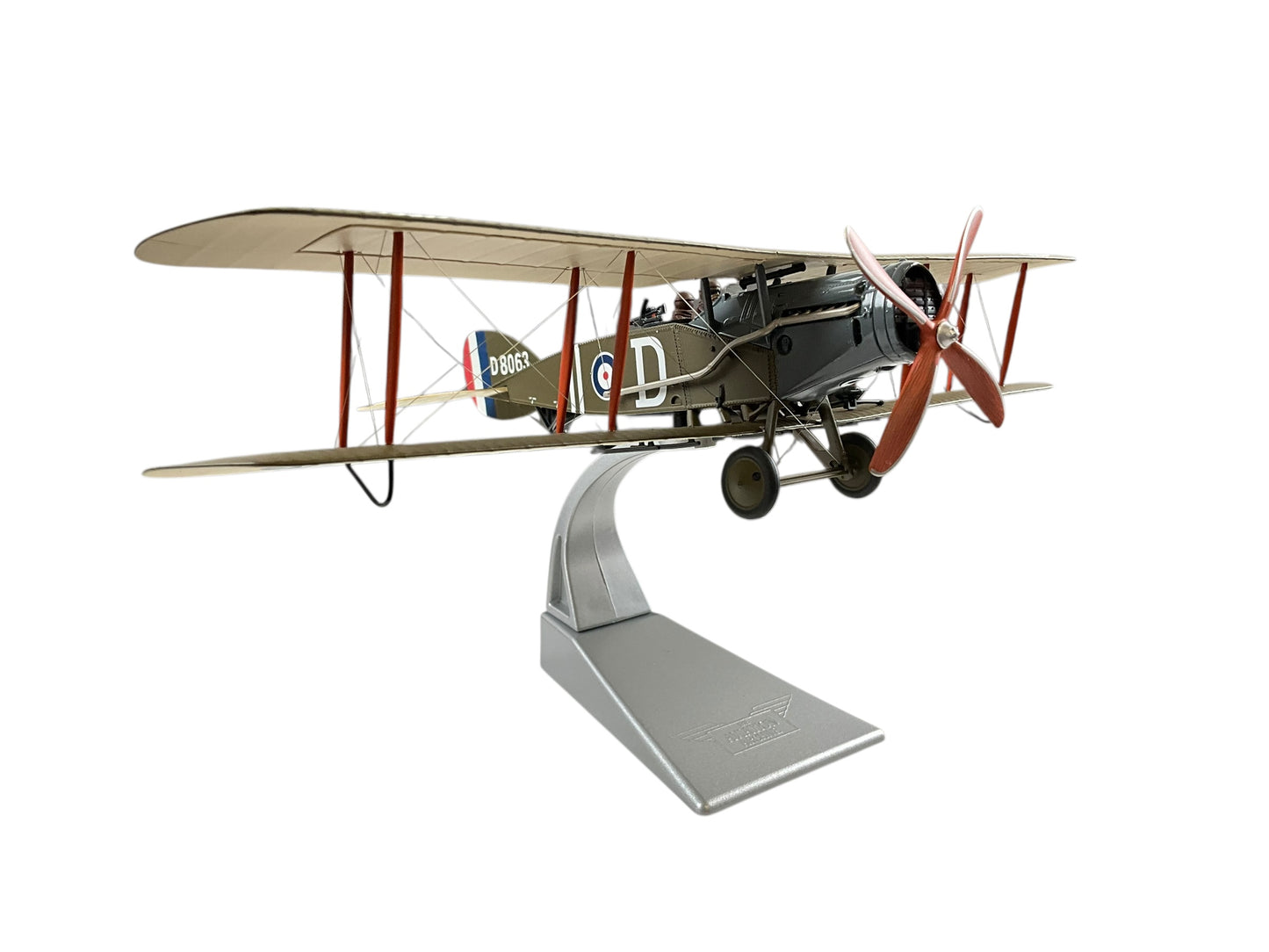 1/48 CORGI (AA28801) BRISTOL F2B FIGHTER (D-8063) - Royal Flight - William George "Billy" Barker - Villavera, Italy Sept 1918 - No. 139 Sqdn - ROYAL AIRFORCE (LIMTED EDITION #1855 of ONLY 1900)