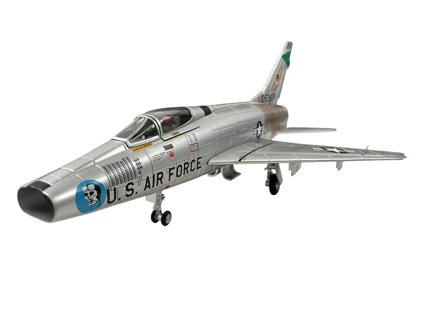 1/72 HobbyMaster (HA2101) North American F100D Super Sabre (053604) flown by Lt.Col. Harold E. Comstock July 1966 Bien Hoa AB, South Vietnam 481st TFS 27th TFW, U.S.A.F. (Limited Edition of 2500)