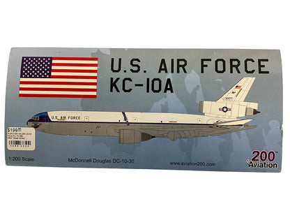 1/200  Aviation200 (AV2KC1001) McDonnell Douglas KC10A Extender (83-0077) "Great White" 1988 S.A.C. Livery, Seymour Johnson AFB, NC, 68th ARW, U.S.A.F. (Limited Edition #077 of ONLY 312)
