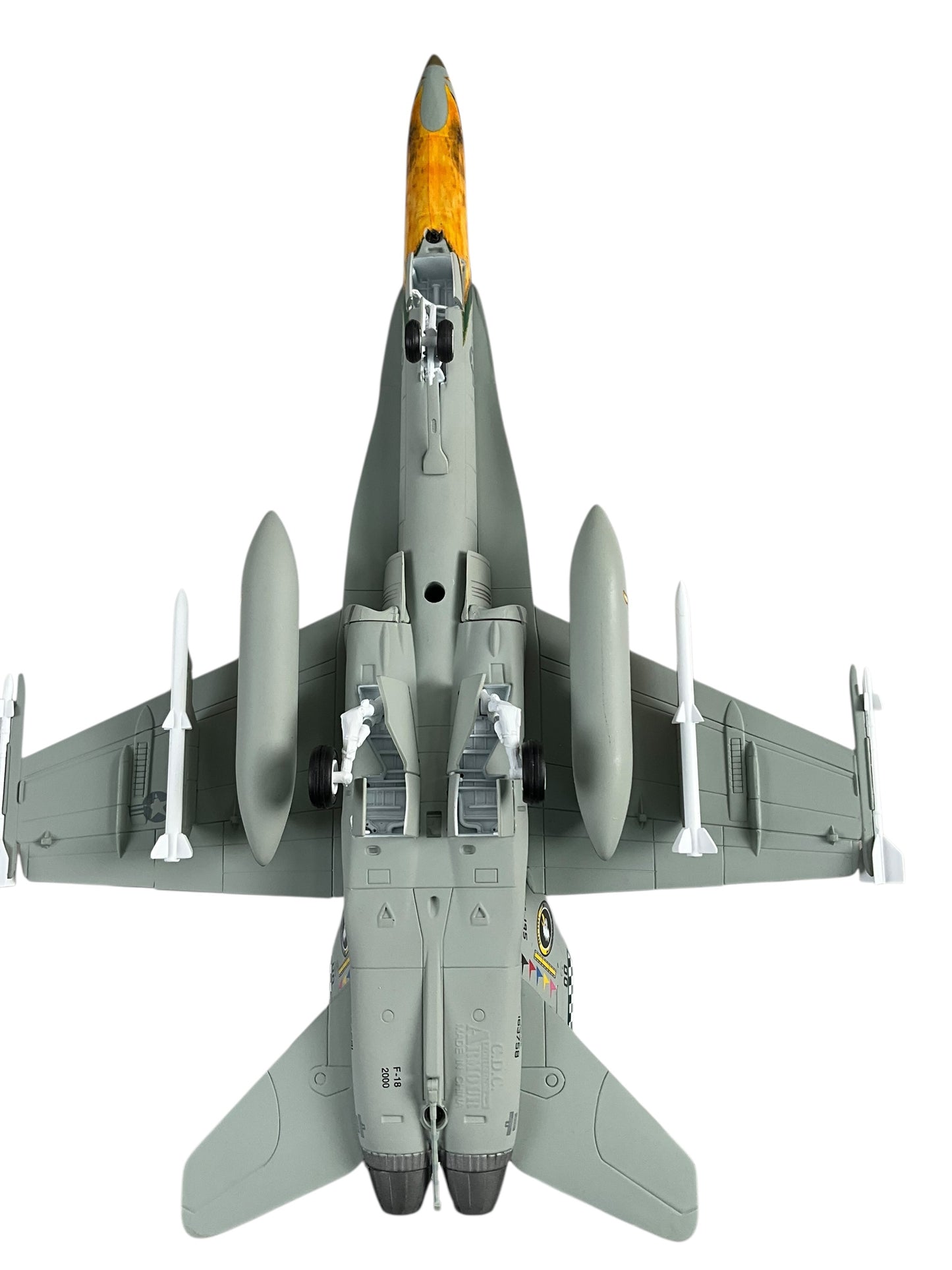 1/48 Armour/Franklin Mint (Art.98017 / B11B200) McDonnell Douglas F18C Hornet (400 / 163758) "Chippy Ho" USS Independence VFA-195 "Dam Busters" 1943-1995 U.S.Navy (Limited Edition)