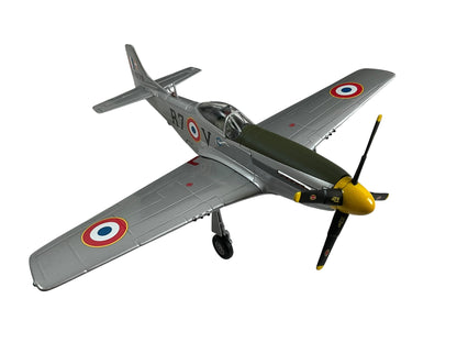 1/48 Franklin Mint/Armour (B11B673) North American F6D (P51D) Mustang (414779 / R7+V) "Special Version" GR 2/23 Savoie, Armee De L'Air, Freiburg, France 1945 (Limited Edition) 2004 Release