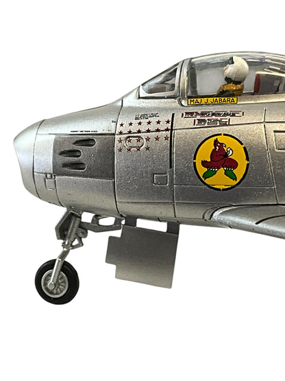 1/200 HobbyMaster (HA4307) North American F86F Sabre (FU513) flown by Major James Jabara (22 Kills) 334 FS U.S.A.F. Kimpo AB,  South Korea July 1953 (Limited Edition of Only 500)
