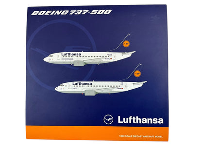 1/200 JC200 (XX2381) Boeing B737-500 (D-ABIN) "Langenhagen"- DLH 6th Livery with Football Nose - Lufthansa (Limited Edition)