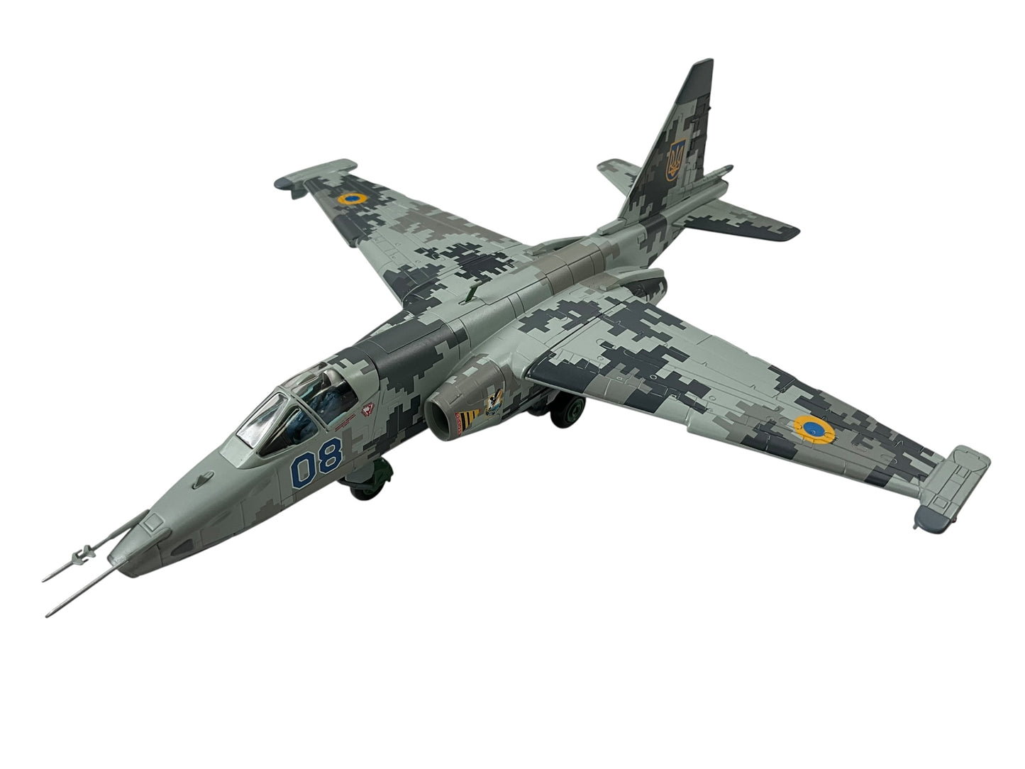 1/72 Hobbymaster (HA6108) Sukhoi SU25M1 Frogfoot (Blue 08) Digital Camo Mykolaiv/Kulbakino AB, 299 BrTA, Ukraine Air Force (Limited Edition)
