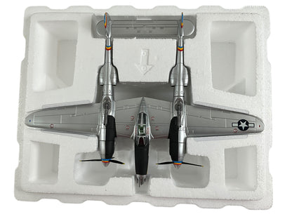 1/48 Armour/Franklin Mint (ART.98137/B11B283) Lockheed P38L-1 Lightning (44-24843 / 100) "Putt Putt Maru" Col. Charles McDonald (27 Kills) 475th F.G. 5th AF U.S.A.A.F. , Clark Field, Phillipines March 1945 WWII (Limited Edition)