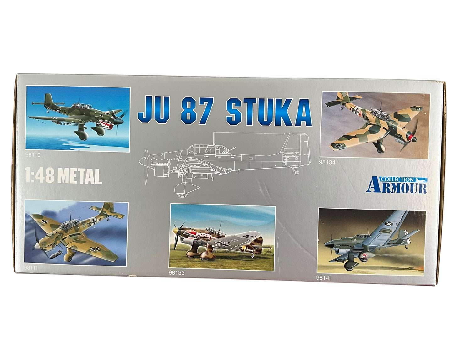 1/48 Armour/Franklin Mint (ART.98056//B11B261) Junkers JU87D Stuka (61+A83) Sea Grey Camo "Torpedo Flieger" WWII Deutsch's Reich Luftwaffe (Limited Edition)