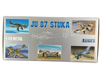 1/48 Armour/Franklin Mint (ART.98056//B11B261) Junkers JU87D Stuka (61+A83) Sea Grey Camo "Torpedo Flieger" WWII Deutsch's Reich Luftwaffe (Limited Edition)