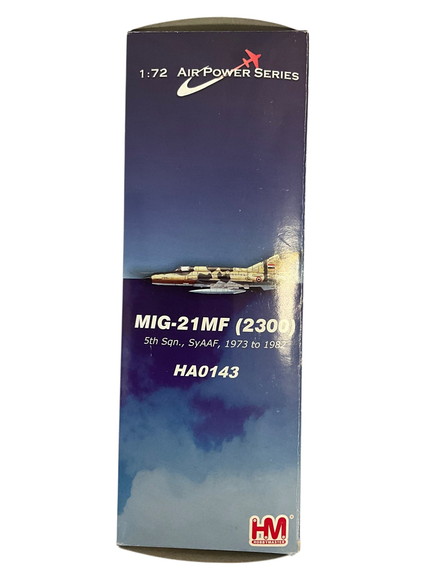 1/72 HobbyMaster (HA0143) Miikoyan MiG21MF Fishbed 1973-1982 5th Sqdn, Syrian Arab Air Force (Limited Edition #037 of Only 850)