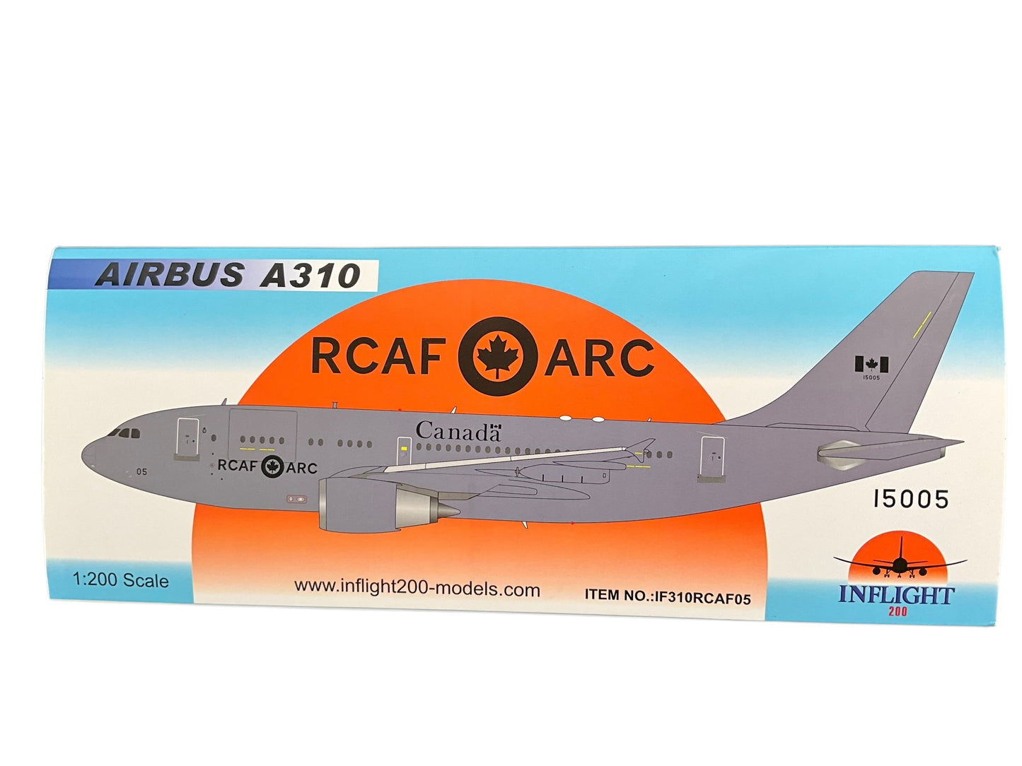 1/1200 Inflight200 (IF310RCAF05) Airbus A310-304MRTT (CC150) Polaris (15005) Lo-Vis Grey Camo (CFB Trenton, Ont) 437 "Husky" Sqdn  R.C.A.F. (Limited Edition) 2020 Release