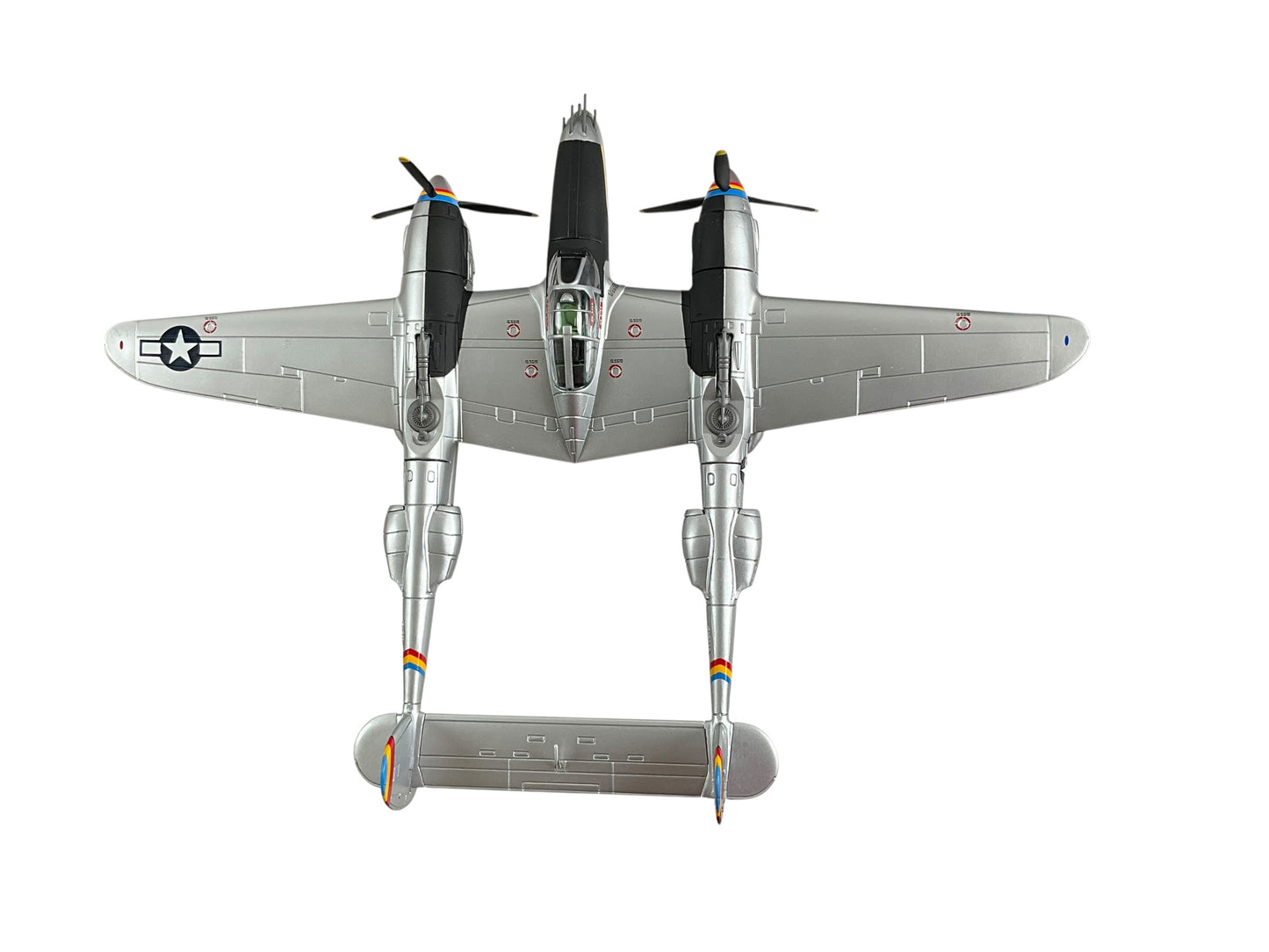 1/48 Armour/Franklin Mint (ART.98137/B11B283) Lockheed P38L-1 Lightning (44-24843 / 100) "Putt Putt Maru" Col. Charles McDonald (27 Kills) 475th F.G. 5th AF U.S.A.A.F. , Clark Field, Phillipines March 1945 WWII (Limited Edition)