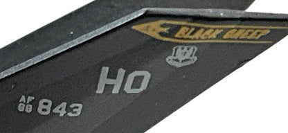 1/200 (Hogan Wings) M-Series (6498) Lockheed F117A NightHawk (88-0843) "UIS Flag Scheme" March 2008  Holloman AFB, 8th FS "Black Sheep" 49th FW "Forty Niners" U.S.A.F. (Limited Edition)