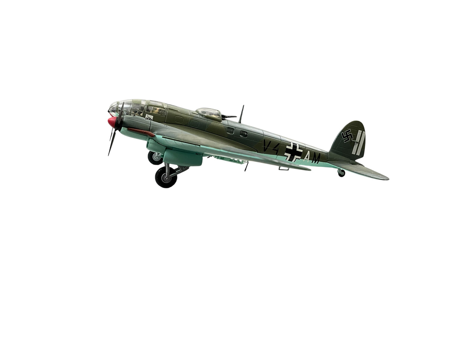 1/72 Corgi (AA33701) Heinkel He111H3 (V4+AM) "Battle of Britain" Aug 1940 Montidier, "Hindenburg" II./KG.1 Dritten Reich Luftwaffe (Limited Edition)