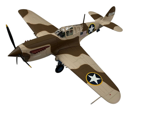 1/48 Franklin Mint/Armour (B11B621 Curtiss P40F WartHawk (114378) "Dammit" Operatio Torch 33 FG, 12th AF, U.S.A.A.F. (Limited Edition)