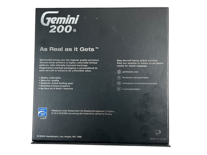 1/200 (G2RAF396) Boeing (E-7A) AEW1 Wedgetail (WT001) No. 8 Sqdn R.A.F. (Limited Edition) 2025 Release