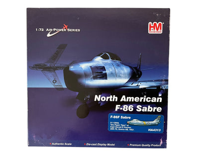 1/200 HobbyMaster (HA4313) North American F86F Sabre (FU958) "the Paper Tiger" flown by Captain Harold E. Fischer (10 Kills) 39th FS, U.S.A.F. Suwon AB, South Korea 1953 (limited Edition of Only 600)