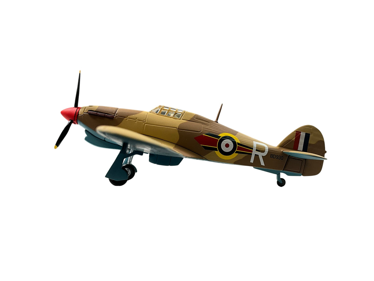 1/72 Corgi (AA30701) Hawker Hurricane IIB (BD930 / R) Western Desert 1942 No.73 Sqdn R.A.F. (Limited Edition) 2002 Release