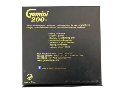 1/200 Gemini200200 (G2LOT345) Embraer ER195 (SP-LNE) LOT Polish Airlines (Limited Edition) 2017 Release