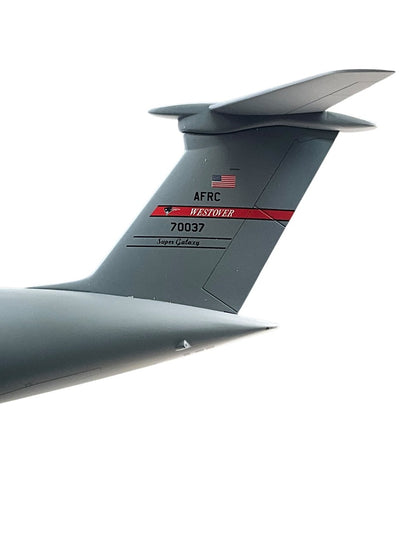 1/200 Gemini200 (G2AFO1136) Lockheed C5M Super Galaxy (70037) "Spirit of Chicopee" Westover Massachusetts AFRC 439th AW U.S.A.F. (Limited Edition) 2024 Release