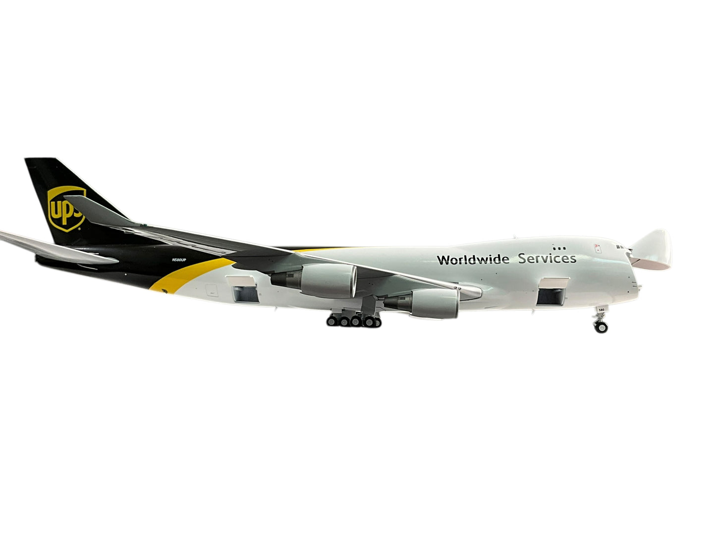 1/200 Gemini200 (G2UPS932) Boeing B747-400F (N580UP) "Interactive Series" Worldwide Services UPS (Limited Edition) 2021 Release