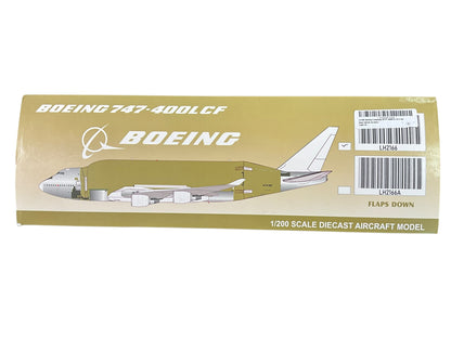 1/200 J C Wings (LH2166) Boeing B747-400LCF Dreamlifter (N747BC) "Green Zinc Chromate Primer Livery" The Boeing Company (Limited Edition)